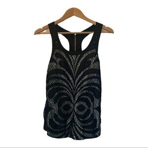 Express Lace Razorback Tank Top